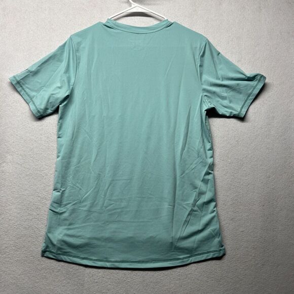 Korsa Road Runner Sports Shirt Mens Small Blue Short Sleeve Running Activewear - Picture 3 of 3